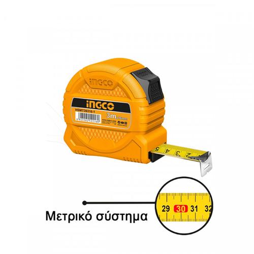 Μέτρο ρολλό 3m x 16mm INGCO HSMT39316-1