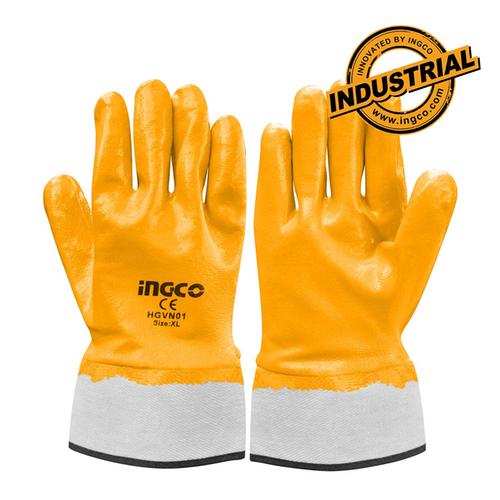 Γάντια νιτριλίου βαριάς χρήσης XL INGCO Industrial HGVN01