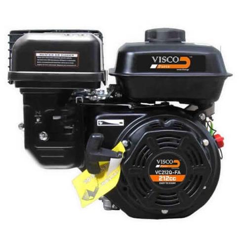 Κινητήρας βενζίνης σφήνα Φ19mm 7HP 212cc VISCO VC212Q-FΟ