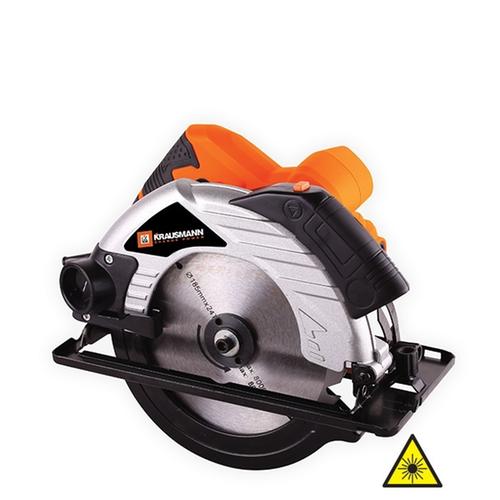 Δισκοπρίονο Χειρός Ξύλου Με Λέιζερ 1200W KRAUSMANN 6402