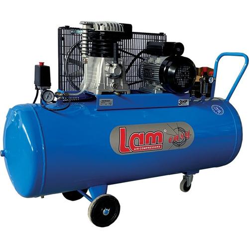 Αεροσυμπιεστής με ιμάντα δικύλινδρος 3HP 150L 230V LAM 150/3M/EASY 