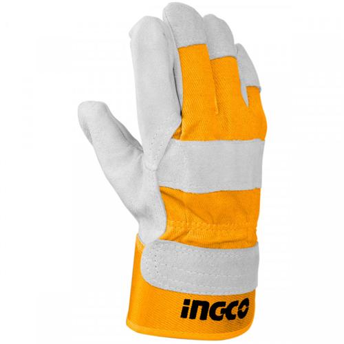 Γάντια Δερμάτινα Μόσχου XL (Ζεύγος) INGCO HGVC01P 