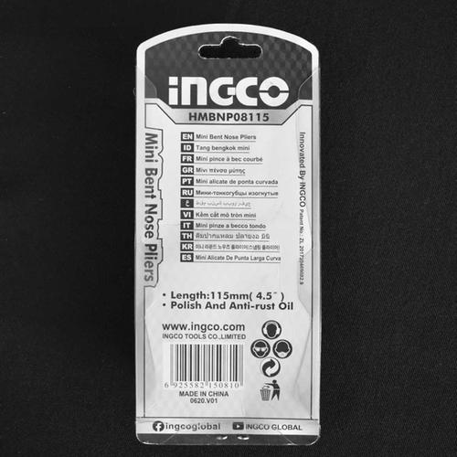 Μίνι Μυτοτσίμπιδο Κυρτό 115mm INGCO HMBNP08115 