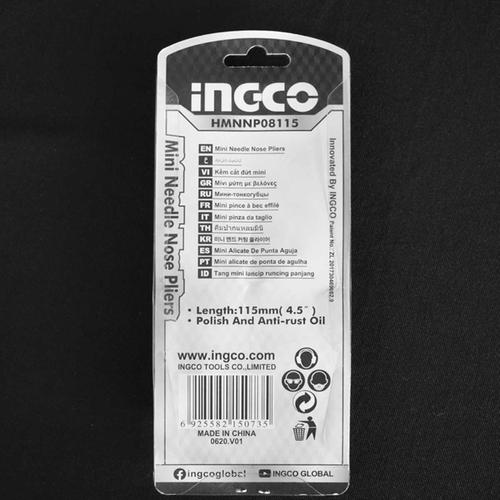 Μίνι Μυτοτσίμπιδο Ίσιο Μακρύ 115mm INGCO HMNNP08115 