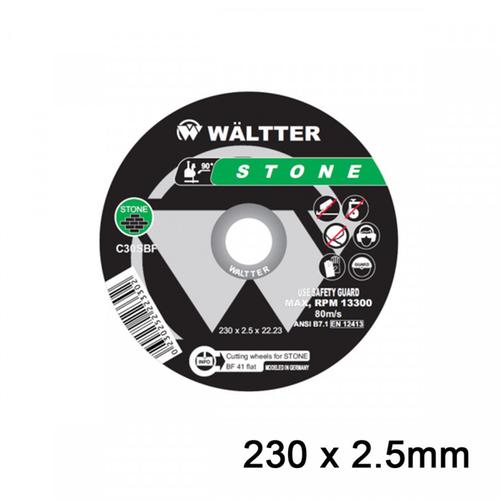 Δίσκος Κοπής Δομικών Υλικών 230 x 2.5mm x 22.2 WÄLTTER 2302522
