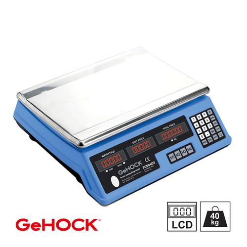 Ψηφιακή Επιτραπέζια Ζυγαριά έως 40kg Μπλε GeHOCK PCS0403