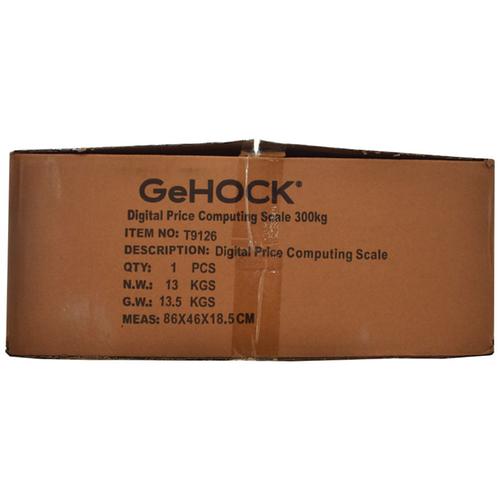 Ηλεκτρονική ζυγαριά 300Kg GeCHOCK 60-PCS0300