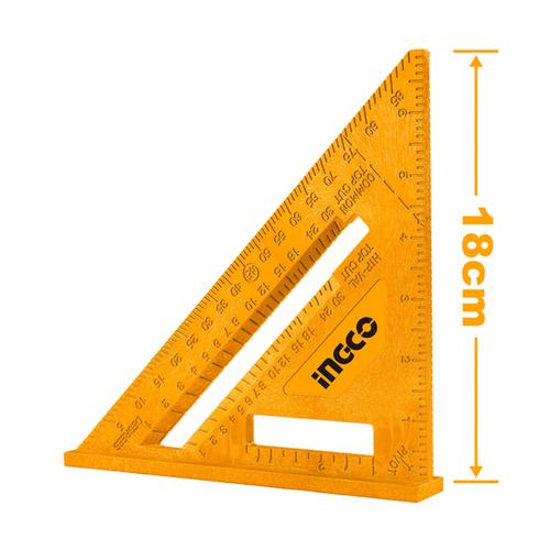 Τρίγωνο Γωνιόμετρο 18cm INGCO HAS20202 