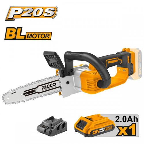 Κλαδευτικό Αλυσοπρίονο Μπαταρίας 20V Li-Ion INGCO CGSLI20851