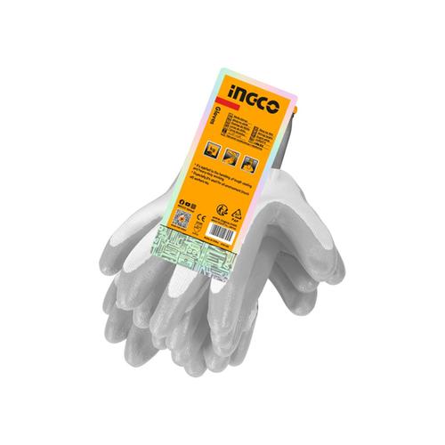 Γάντια Εργασίας PU XL INGCO HGPUG01-XL