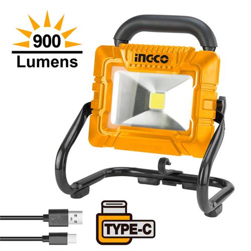 Προβολέας Μπαταρίας 3.6V USB Type-C 500-900 lumen INGCO HRLF4415