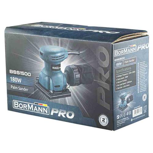 Τριβείο χούφτας 180W BORMANN PRO BSS1500