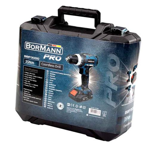 Δραπανοκατσάβιδο Μπαταρίας 20V BORMANN PRO BBP3000