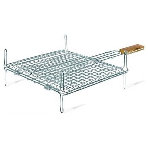 Σχάρα Inox Διπλή 35x25cm με πόδια BORMANN BBQ1004
