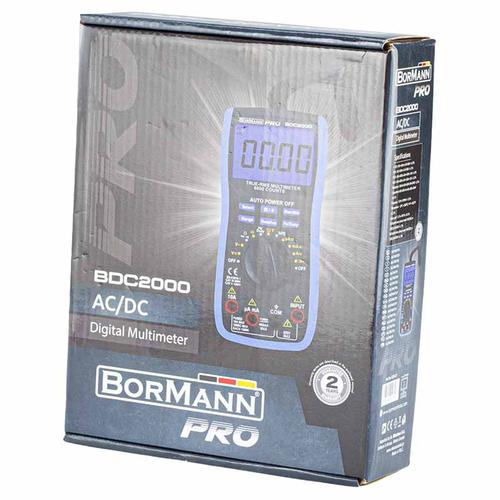 Πολύμετρο Ψηφιακό AC/DC 600V BORMANN BDC2000