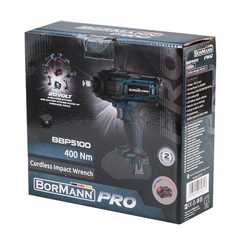 Μπουλονόκλειδο Μπαταρίας BRUSHLESS 20V (SOLO) BORMANN PRO BBP5100