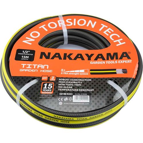 Λάστιχο TITAN 3 Επιστρώσεων 25m 1/2" NAKAYAMA GH6200