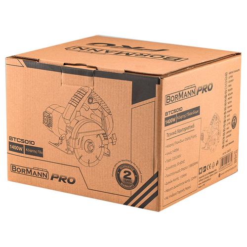 Κόφτης Πλακιδίων Ηλεκτρικός 1400W, Φ110mm BORMANN PRO BTC5010