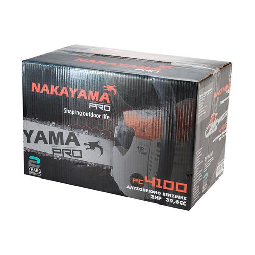 Αλυσοπρίονο Βενζίνης 2Hp 39.6cc 40cm NAKAYAMA PRO PC4100 