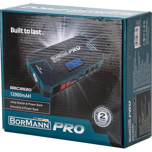 Εκκινητής & Power Bank 12000mAh/500Α BORMANN PRO BBC8520