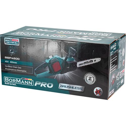 Αλυσοπρίονο BRUSHLESS 20V+20V (SOLO) BORMANN PRO BBP4500