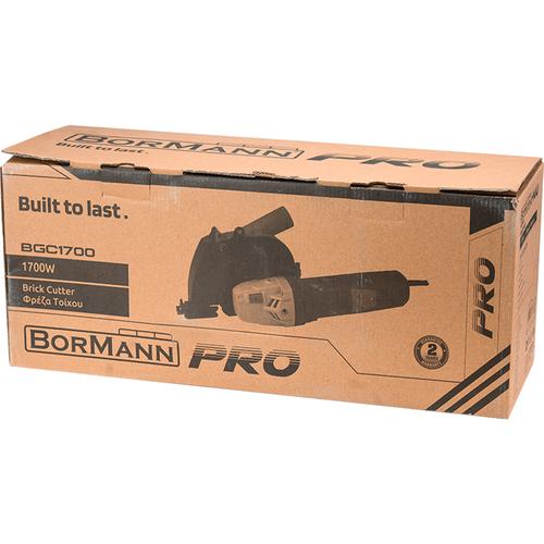 Φρεζα Τοιχου 1700W Φ125Mm 10500Rpm BORMANN PRO BGC1700 / εώς και 3 άτοκες δόσεις