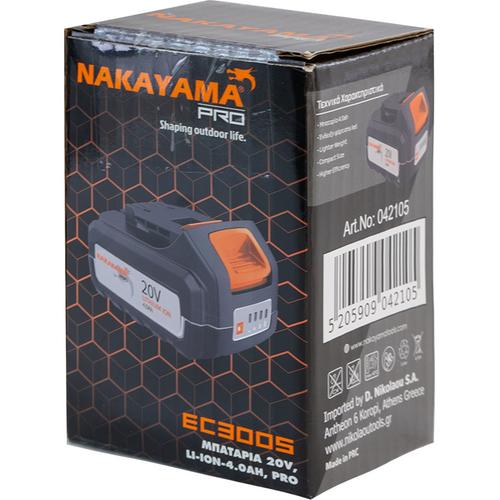 Μπαταρία 20V,Li-Ion-4.0Ah NAKAYAMA PRO EC3005