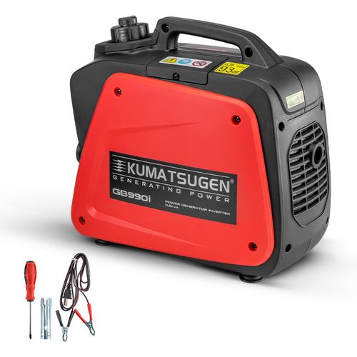 Γεννήτρια Βενζίνης Inverter 0,9Kva, 40Cc, 60dB KUMATSUGEN GB990i