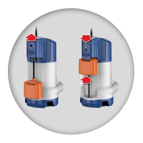 Αντλία λυμάτων πλαστική 0,5HP κάθετο φλοτέρ Ιταλίας PEDROLLO TEX2 108.967 / έως και 6 άτοκες δόσεις