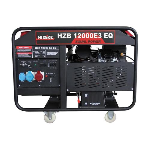 Γεννήτρια βενζίνης EQUAL POWER 12kVa/380V 11kVa/220V 22HP με μίζα & μπαταρία ATS READY MIYAKE HZB 12000 E3 EQ 202.333 / έως και 12 άτοκες δόσεις