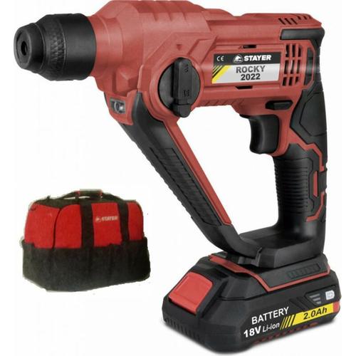 Περιστροφικό Πιστολέτο 18V (1x2.0Ah) STAYER ROCKY L2012 Set 