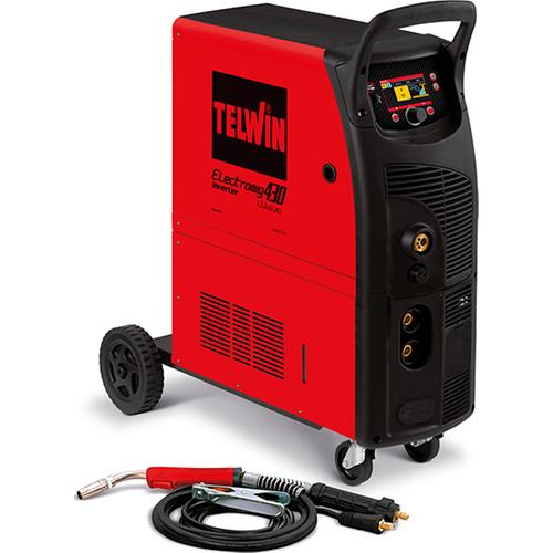 Ηλεκτροκόλληση Inverter Σύρματος TELWIN ELECTROMIG 430 WAVE / έως 12 Άτοκες Δόσεις