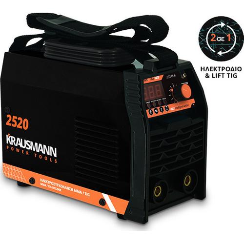 Ηλεκτροσυγκόλληση MMA/TIG 120A KRAUSMANN 2520