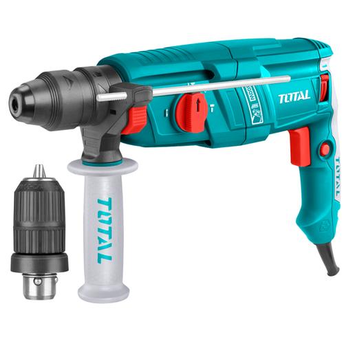 TOTAL ΠΕΡΙΣΤΡ. - ΣΚΑΠΤΙΚΟ SDS-PLUS 800W ΜΕ ΤΑΧΥΤΣΟΚ (TH308266-2)