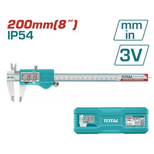 TOTAL ΠΑΧΥΜΕΤΡΟ ΙΝΟΧ ΨΗΦΙΑΚΟ 200mm (TMT322006)