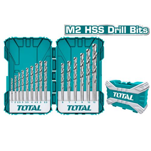 TOTAL ΣΕΤ ΤΡΥΠΑΝΙΑ HSS M2 15ΤΕΜ (TACSDL51502)