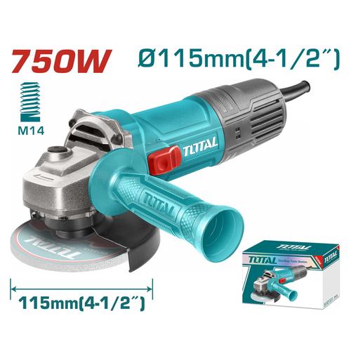 TOTAL ΓΩΝΙΑΚΟΣ ΛΕΙΑΝΤΗΡΑΣ 750W - 115mm (TG10711556)