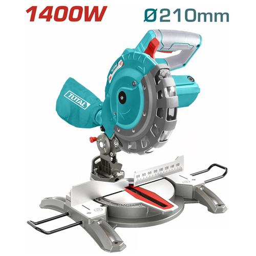 TOTAL ΦΑΛΤΣΟΠΡΙΟΝΟ ΞΥΛΟΥ 1.400W / Φ-210mm (TS42142107) / έως και 3 άτοκες δόσεις