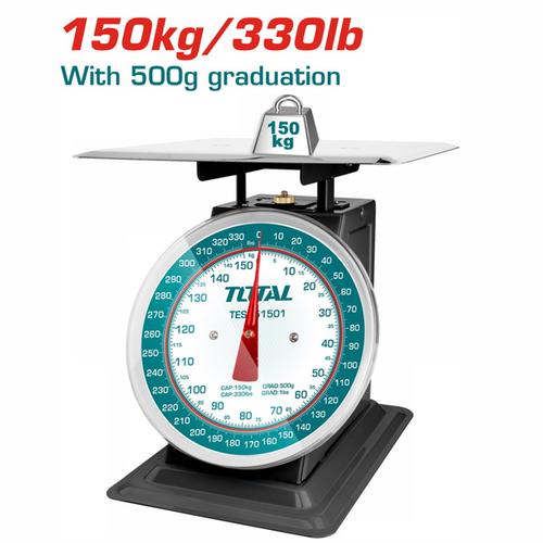 TOTAL ΖΥΓΑΡΙΑ ΕΛΑΤΗΡΙΟΥ 150Kg (TESA51501)