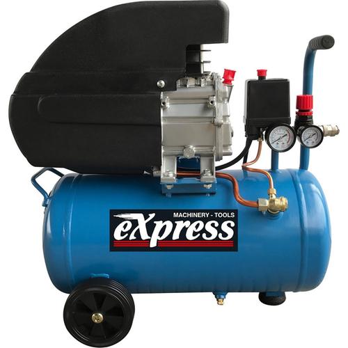 Αεροσυμπιεστής Μονομπλοκ Λαδιού 24 λίτρων 2Hp Express 40133 