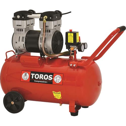 Αεροσυμπιεστής Μονομπλοκ Oil Free Silent 1,55Hp 50lt TOROS 40152