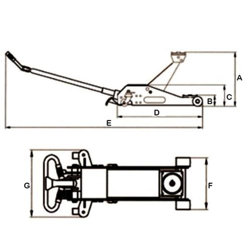 Γρύλος Ανύψωσης 2.000Kg 360° EXPRESS 60604 