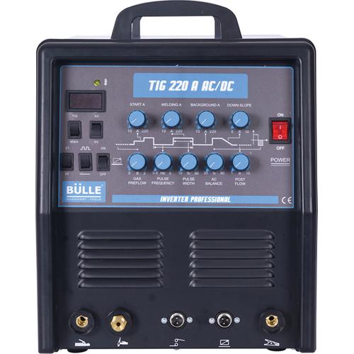 Παλμικό (Pulse) Inverter TIG AC/DC 200A (&MMA) BULLE - 657005