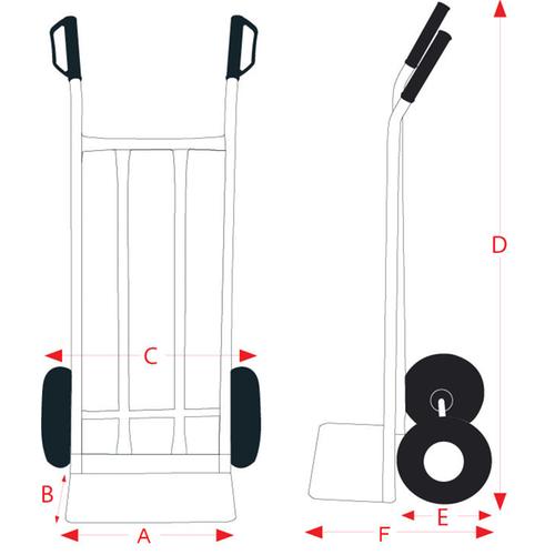 Καρότσι Μεταφοράς 250kg EXPRESS 631408