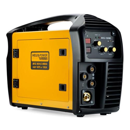 Ηλεκτροσυγκολληση IGBT Inverter MIG/MAG-MMA 180A 60% HELIX-POWER MIG-180MI 75003180-C + ΔΩΡΟ Ηλεκτρονική Μάσκα HELIX / έως και 12 άτοκες δόσεις